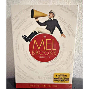 Mel Brooks Collection 8 DVD Box Set Blazing Saddles Young Frankenstein Sealed